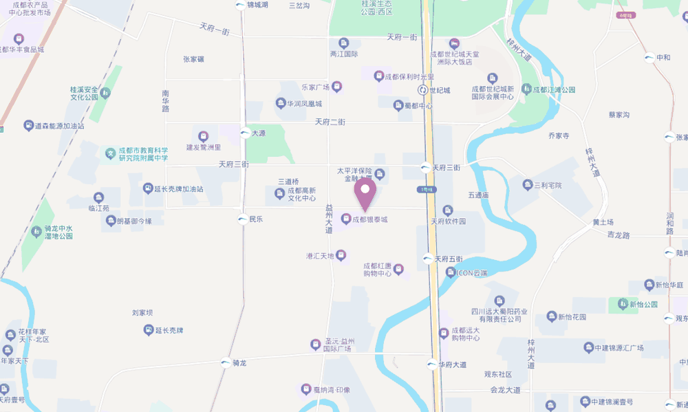 阿里中心位置地图